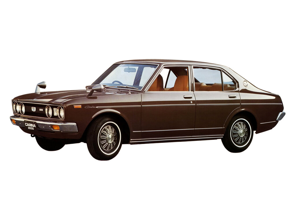 Toyota Carina (RA11, TA10, TA12) 1 поколение, 2-й рестайлинг, седан (01.1974 - 09.1975)